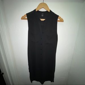 Button up tank top dress